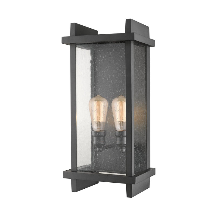 Z-Lite Lighting 565B-BK Modern Fallow Outdoor Black