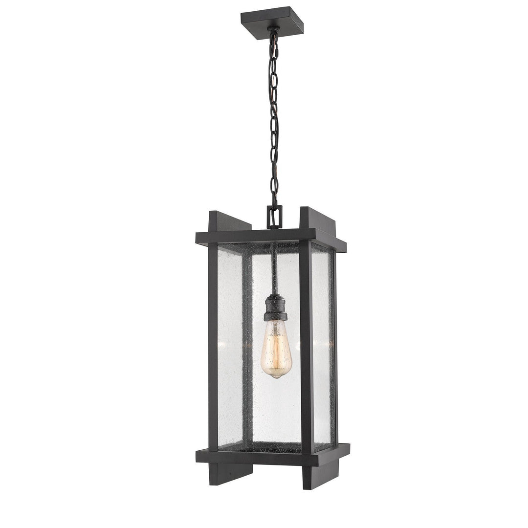 Z-Lite Lighting 565CHB-BK Modern Fallow Outdoor Black