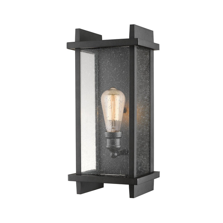 Z-Lite Lighting 565M-BK Modern Fallow Outdoor Black