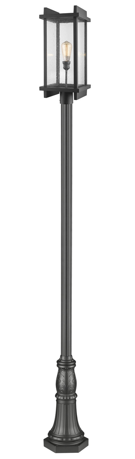 Z-Lite Lighting 565PHBR-518P-BK Modern Fallow Outdoor Black