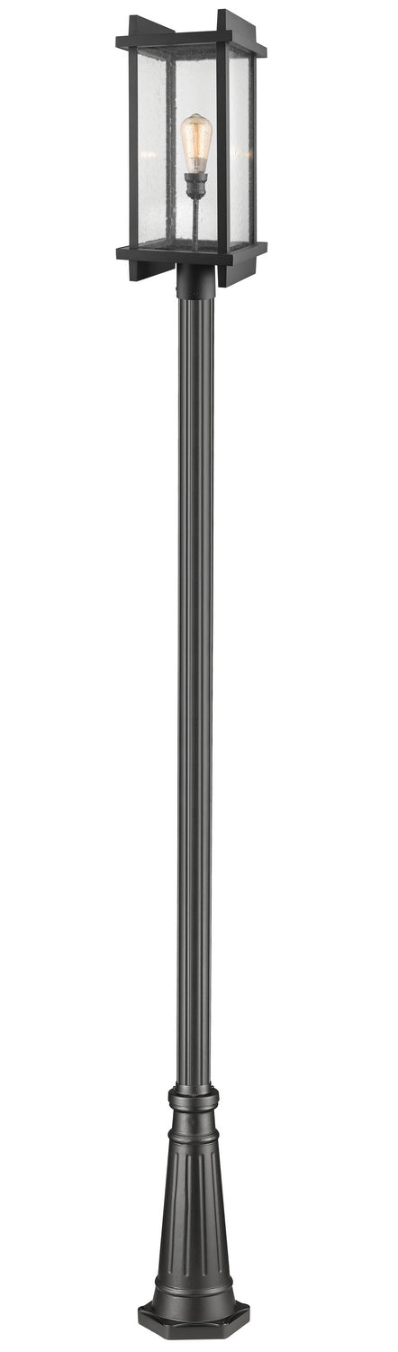 Z-Lite Lighting 565PHBR-519P-BK Modern Fallow Outdoor Black