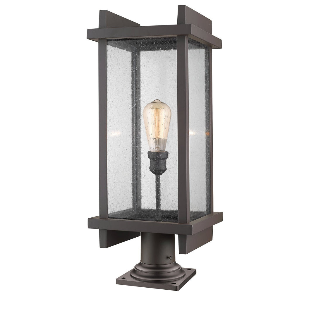 Z-Lite Lighting 565PHBR-533PM-DBZ Modern Fallow Outdoor Deep Bronze