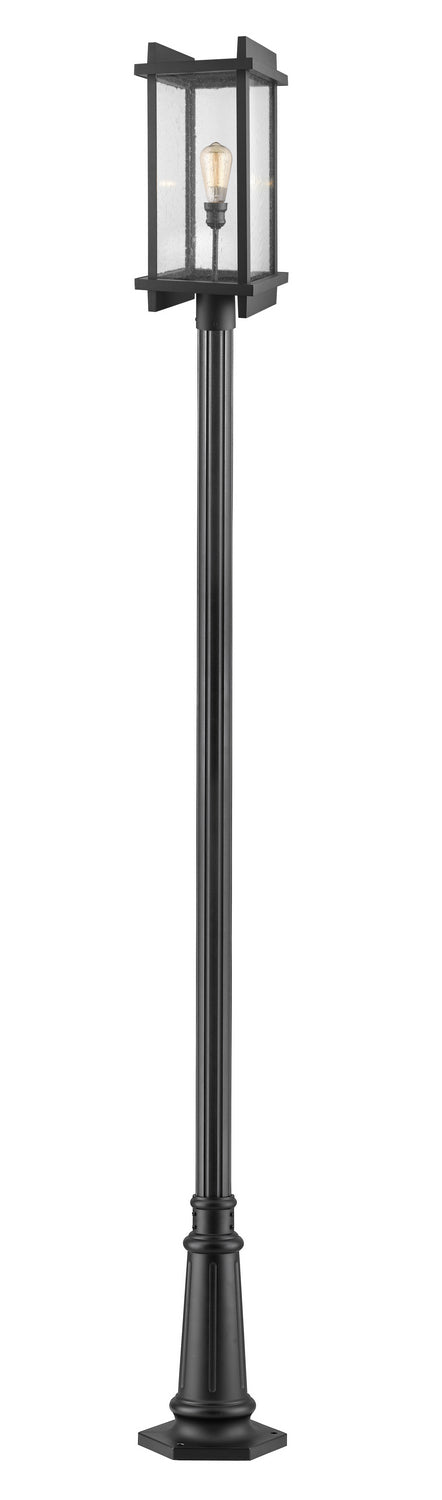 Z-Lite Lighting 565PHBR-557P-BK Modern Fallow Outdoor Black
