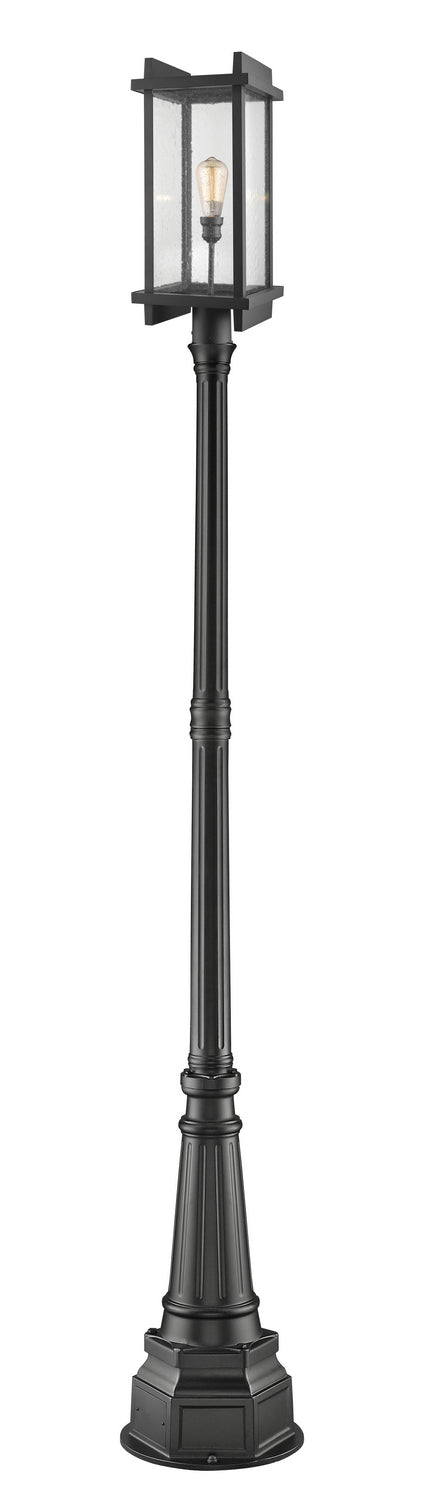 Z-Lite Lighting 565PHBR-564P-BK Modern Fallow Outdoor Black