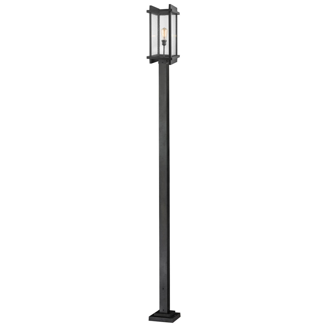 Z-Lite Lighting 565PHBS-536P-BK Modern Fallow Outdoor Black