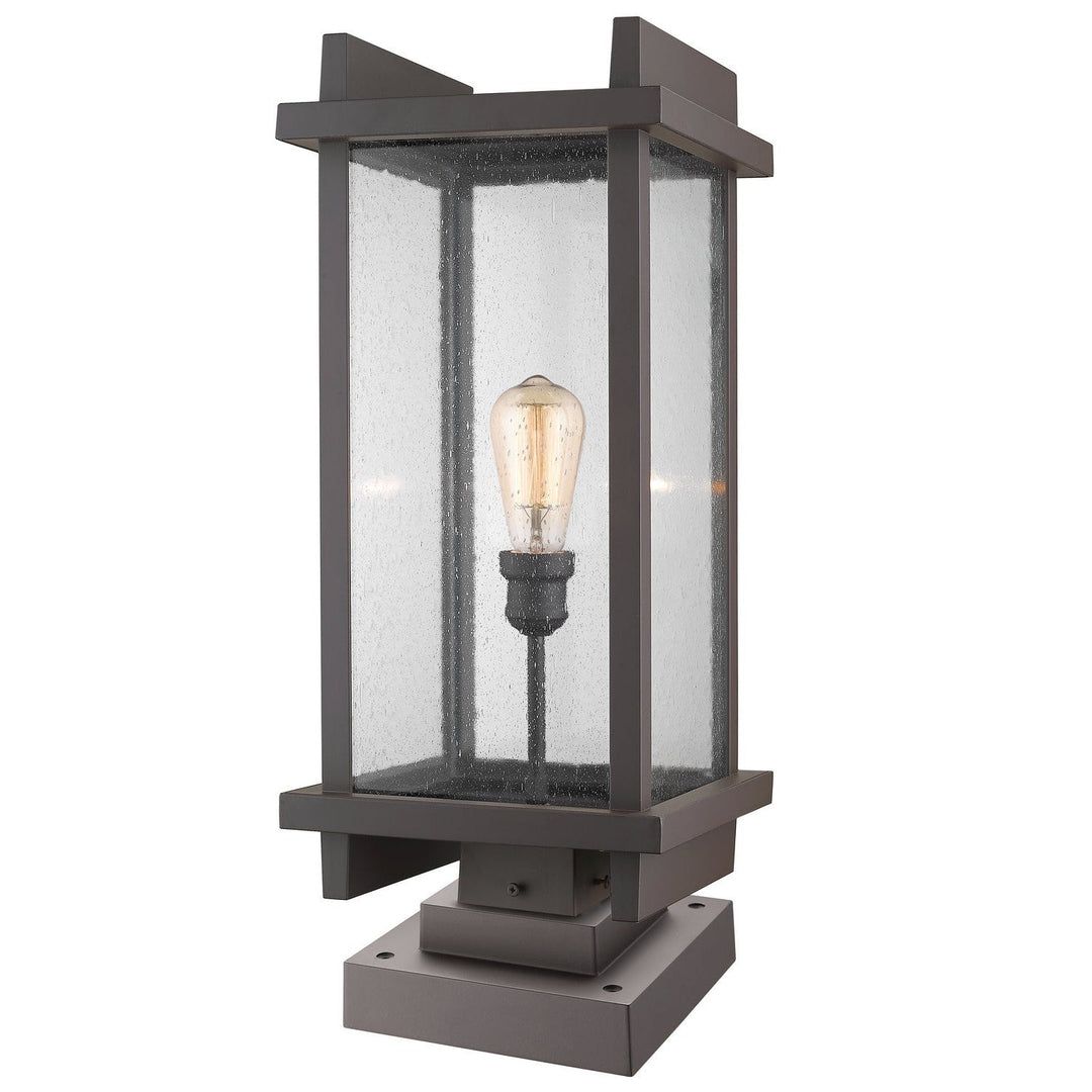 Z-Lite Lighting 565PHBS-SQPM-DBZ Modern Fallow Outdoor Deep Bronze