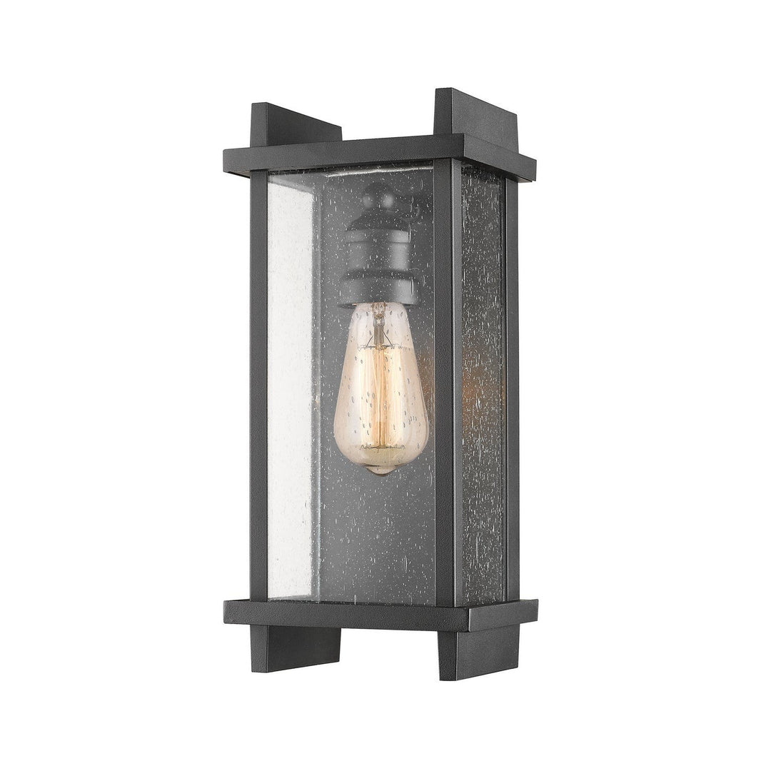Z-Lite Lighting 565S-BK Modern Fallow Outdoor Black