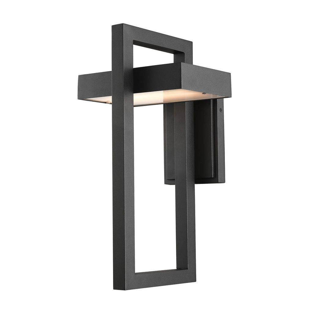 Z-Lite Lighting 566B-BK-LED Modern Luttrel Outdoor Black