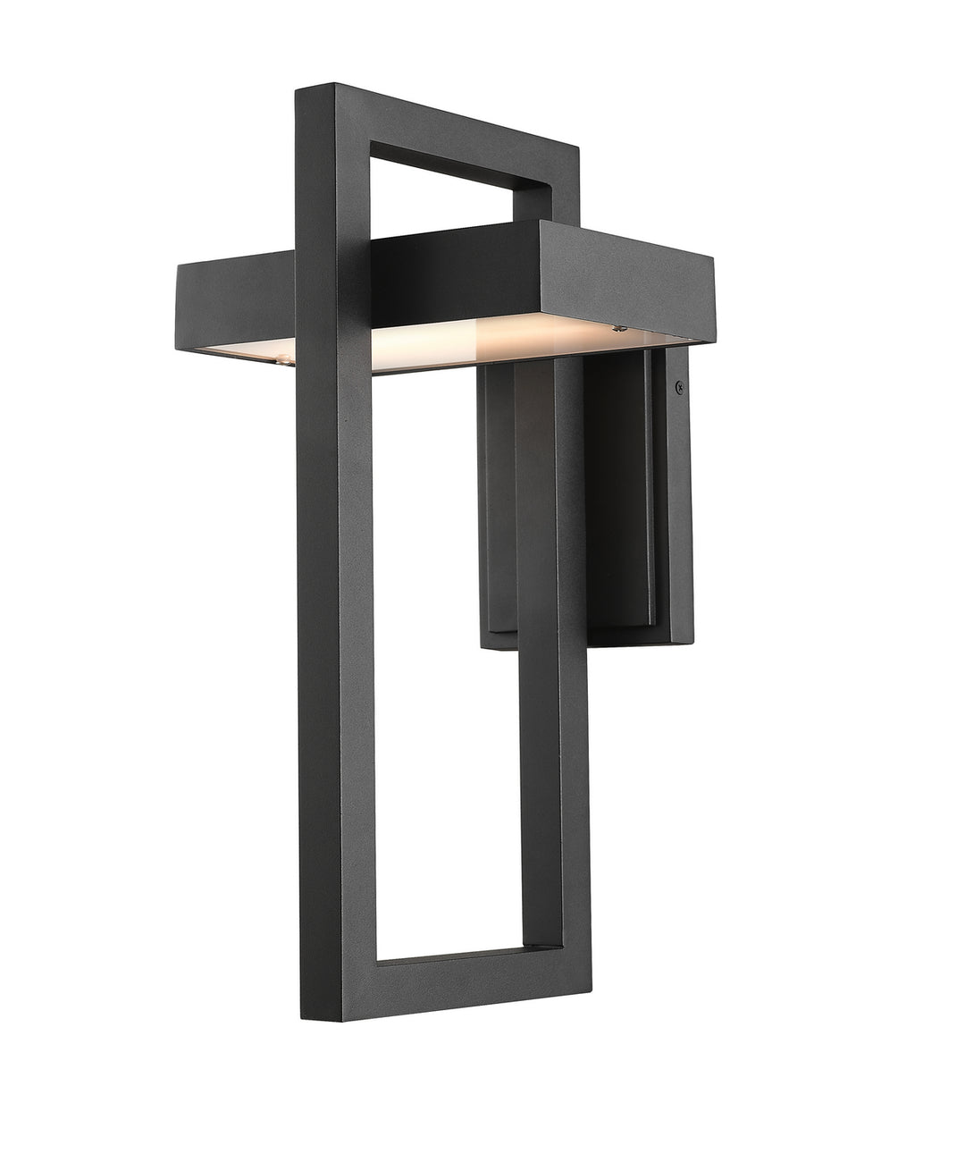 Z-Lite Lighting 566B-BK-LED Modern Luttrel Outdoor Black