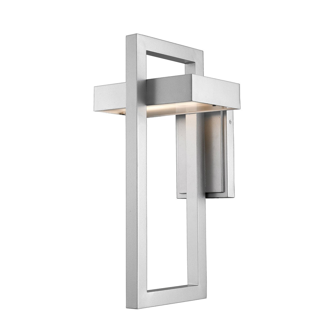 Z-Lite Lighting 566B-SL-LED Modern Luttrel Outdoor Silver