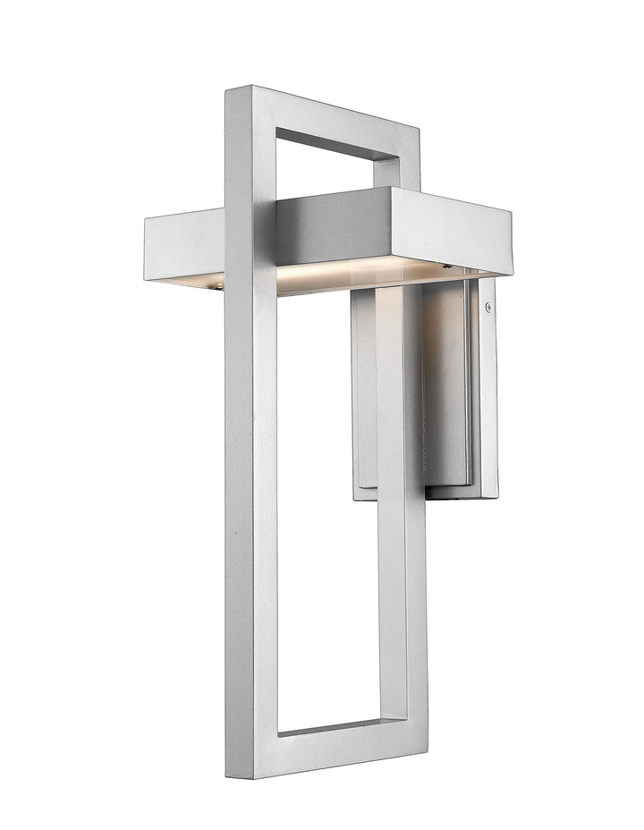 Z-Lite Lighting 566B-SL-LED Modern Luttrel Outdoor Silver