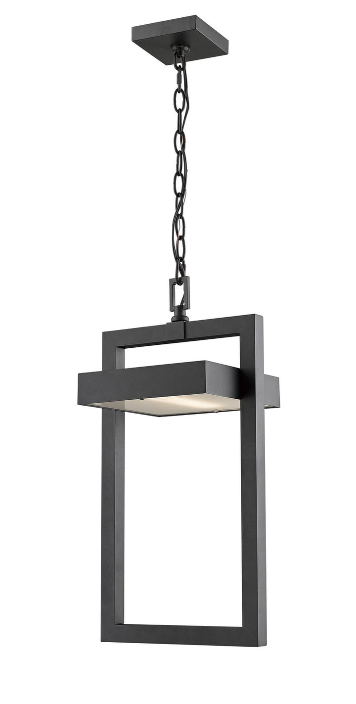 Z-Lite Lighting 566CHB-BK-LED Modern Luttrel Outdoor Black