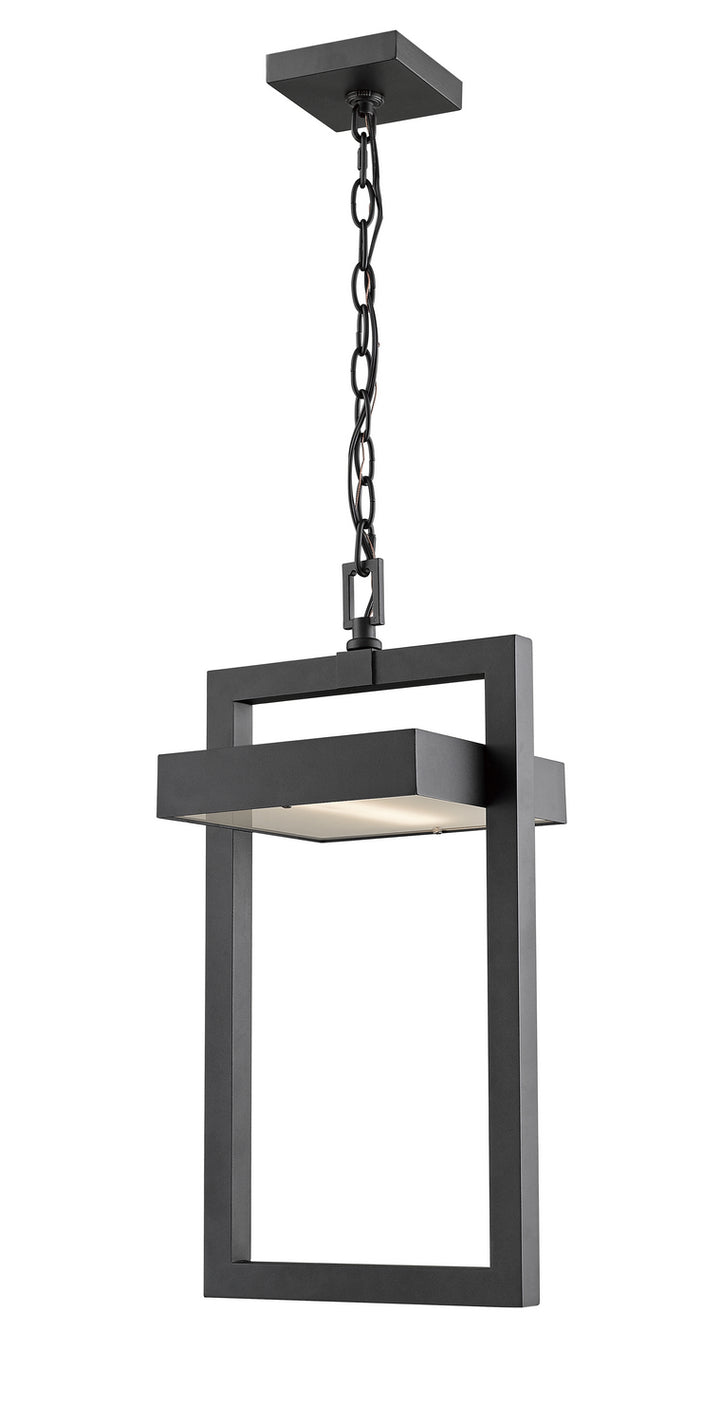 Z-Lite Lighting 566CHB-BK-LED Modern Luttrel Outdoor Black