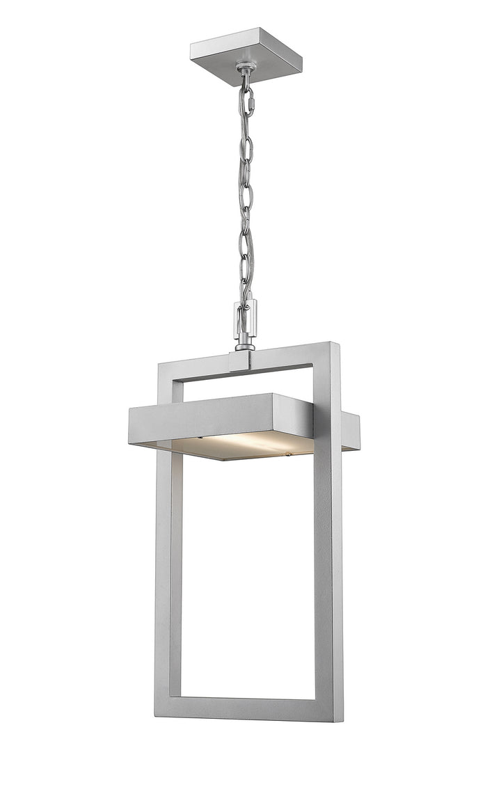 Z-Lite Lighting 566CHB-SL-LED Modern Luttrel Outdoor Silver