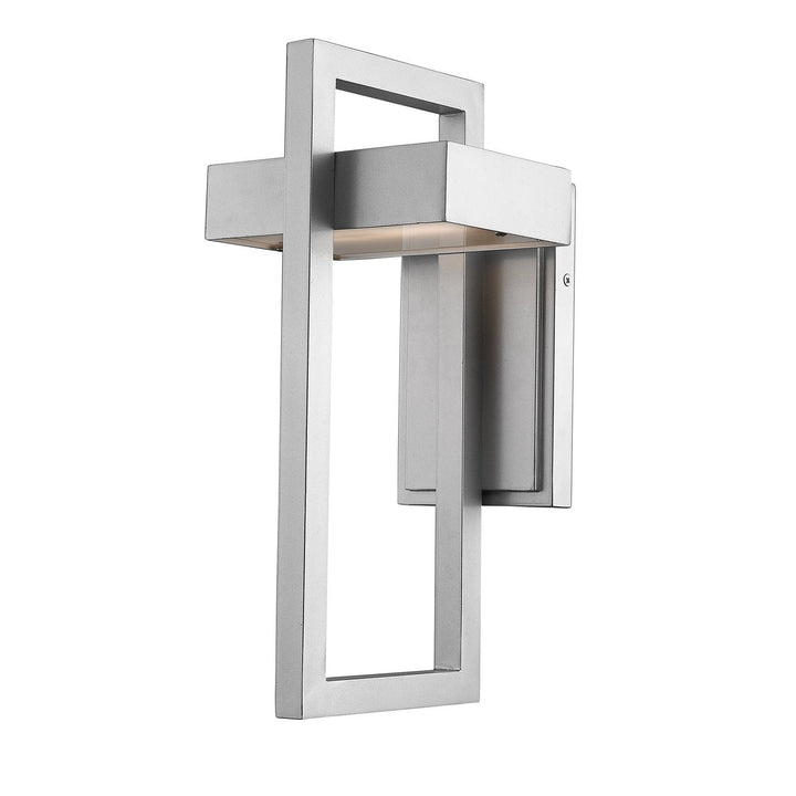 Z-Lite Lighting 566M-SL-LED Modern Luttrel Outdoor Silver
