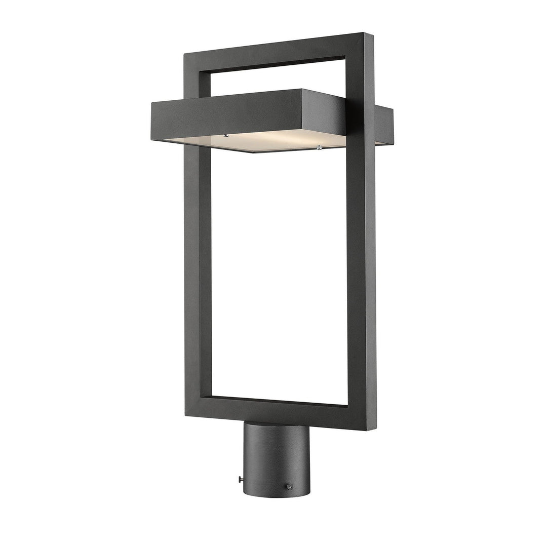 Z-Lite Lighting 566PHBR-BK-LED Modern Luttrel Outdoor Black