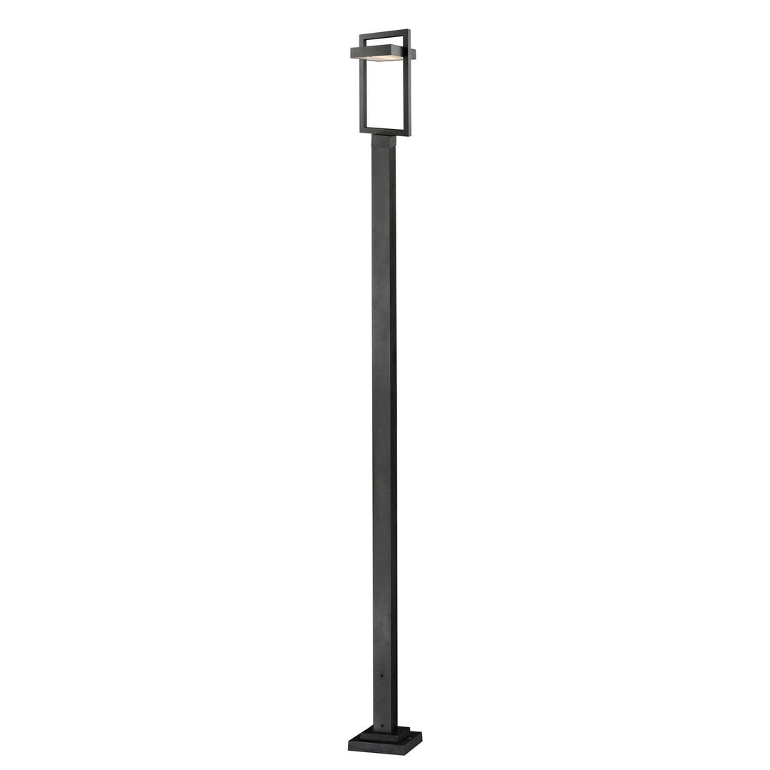 Z-Lite Lighting 566PHBS-536P-BK-LED Modern Luttrel Outdoor Black