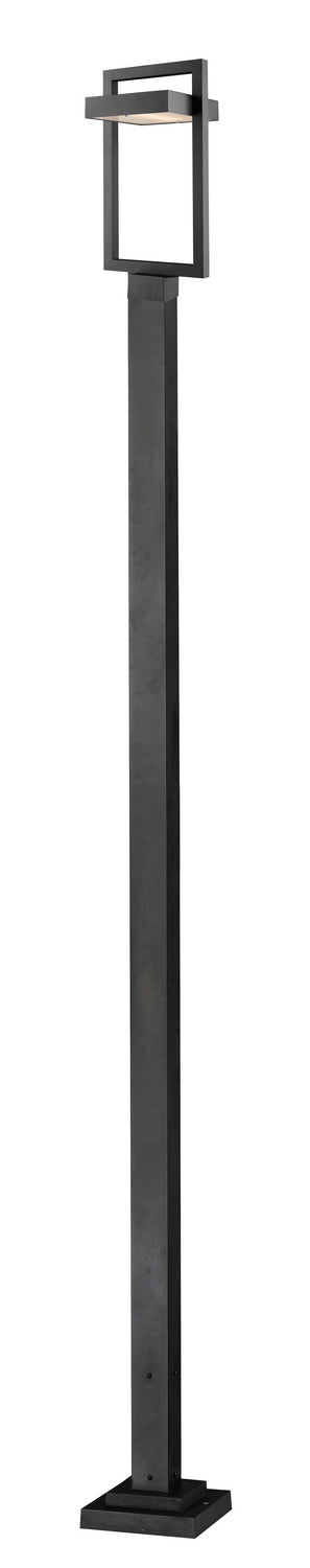 Z-Lite Lighting 566PHBS-536P-BK-LED Modern Luttrel Outdoor Black
