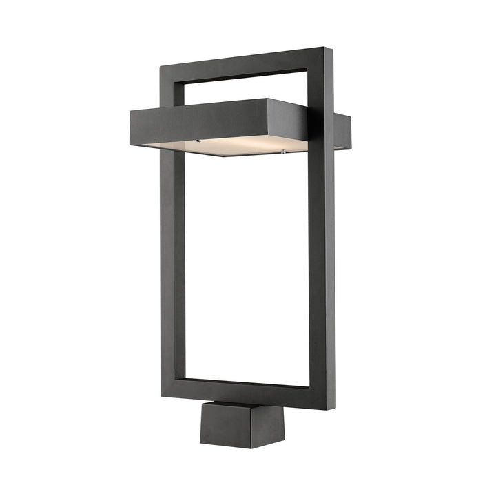 Z-Lite Lighting 566PHBS-BK-LED Modern Luttrel Outdoor Black