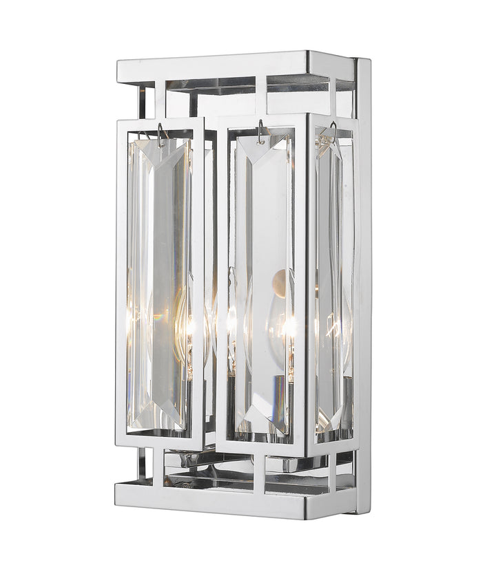Z-Lite Mersesse 6006-2S-CH Wall Sconce Light - Chrome