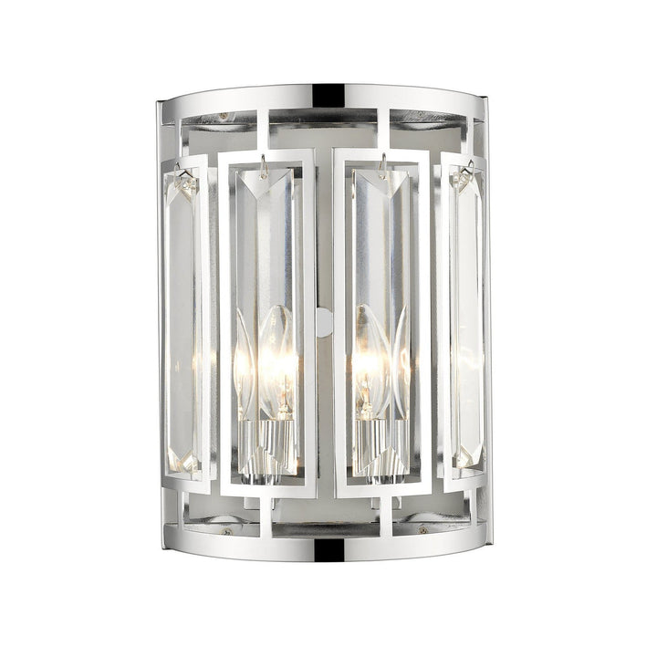 Z-Lite Mersesse 6007-2S-CH Wall Sconce Light - Chrome