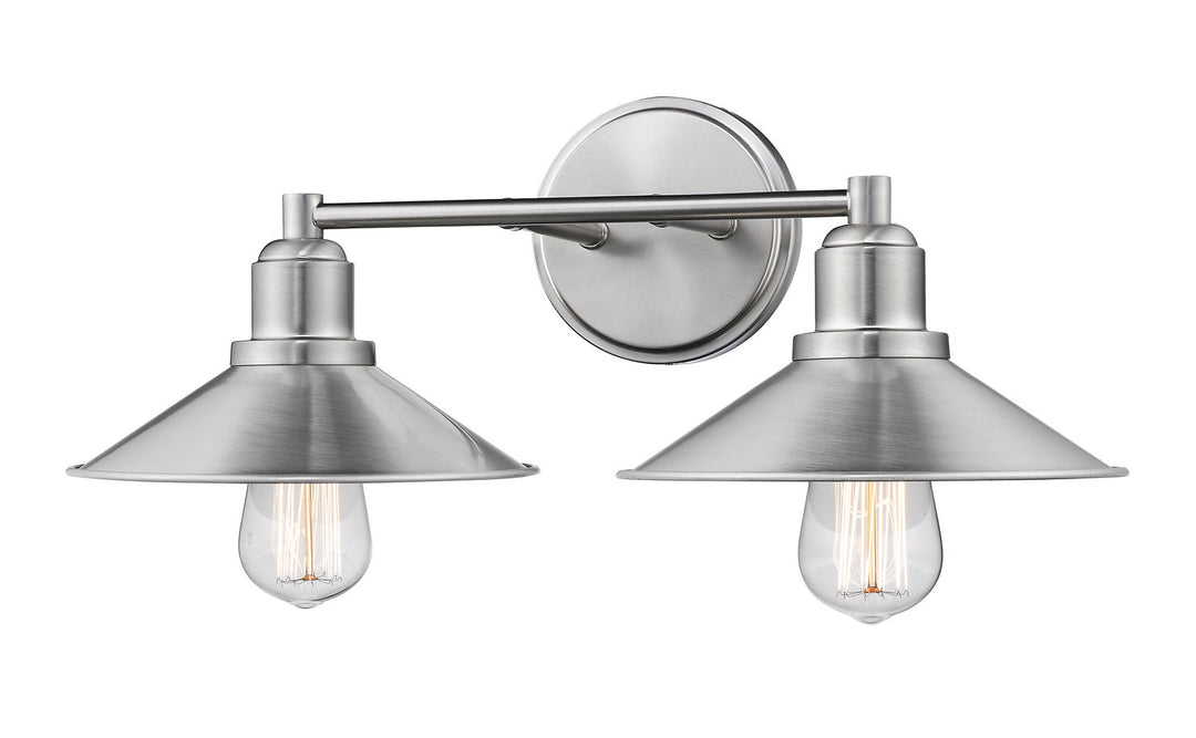 Z-Lite Casa 613-2V-BN Bath Vanity Light 18 in. wide - Brushed Nickel