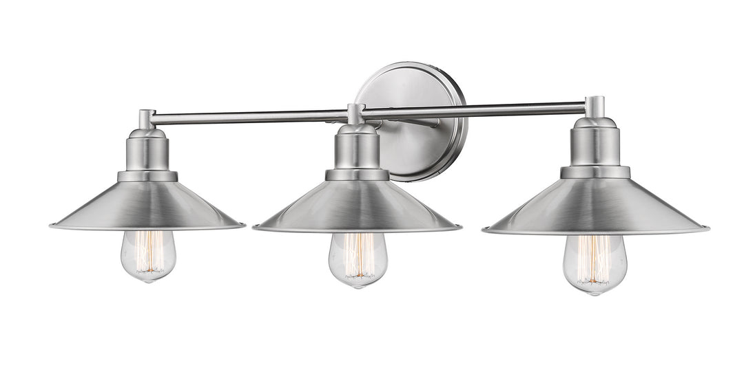 Z-Lite Casa 613-3V-BN Bath Vanity Light 27 in. wide - Brushed Nickel