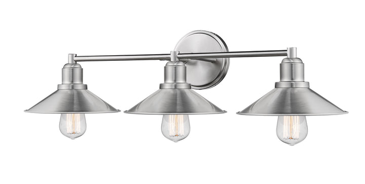Z-Lite Casa 613-3V-BN Bath Vanity Light 27 in. wide - Brushed Nickel