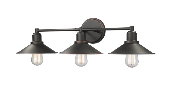 Z-Lite Casa 613-3V-OB Bath Vanity Light 27 in. wide - Olde Bronze