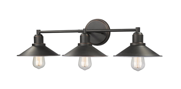 Z-Lite Casa 613-3V-OB Bath Vanity Light 27 in. wide - Olde Bronze