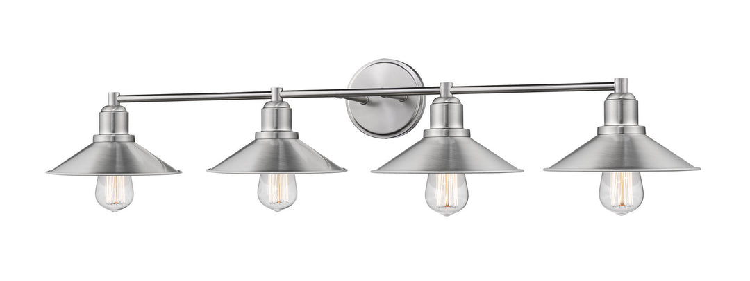 Z-Lite Casa 613-4V-BN Bath Vanity Light 37 in. wide - Brushed Nickel