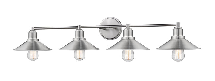 Z-Lite Casa 613-4V-BN Bath Vanity Light 37 in. wide - Brushed Nickel