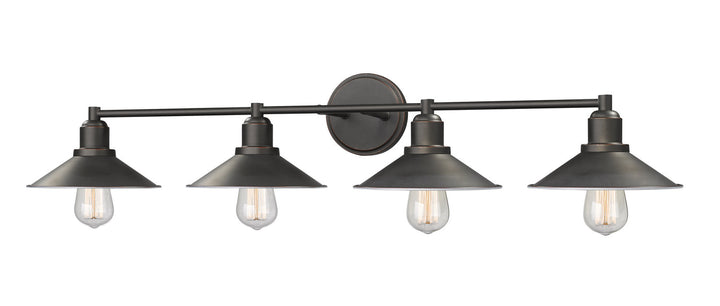 Z-Lite Casa 613-4V-OB Bath Vanity Light 37 in. wide - Olde Bronze