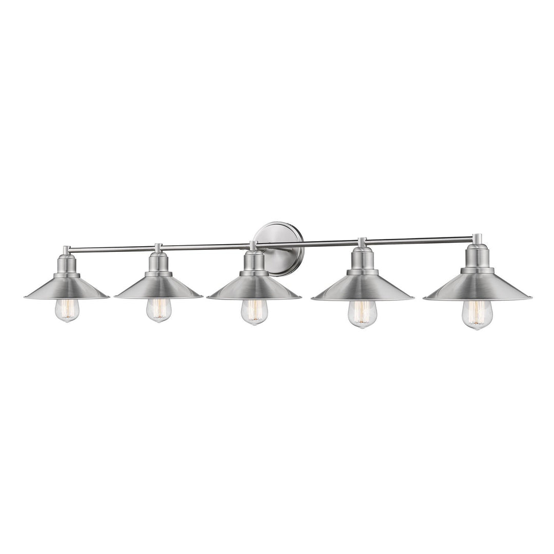 Z-Lite Casa 613-5V-BN Bath Vanity Light 46 in. wide - Brushed Nickel