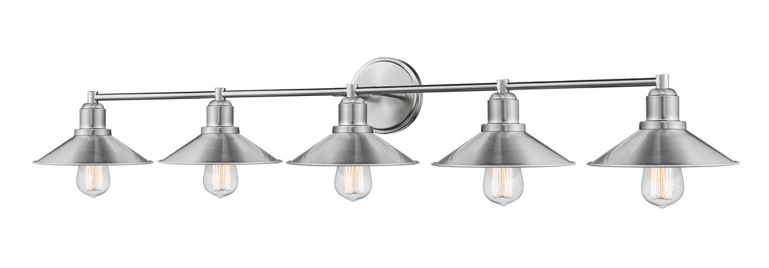 Z-Lite Casa 613-5V-BN Bath Vanity Light 46 in. wide - Brushed Nickel