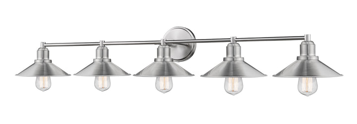 Z-Lite Casa 613-5V-BN Bath Vanity Light 46 in. wide - Brushed Nickel