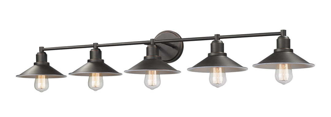 Z-Lite Casa 613-5V-OB Bath Vanity Light 46 in. wide - Olde Bronze