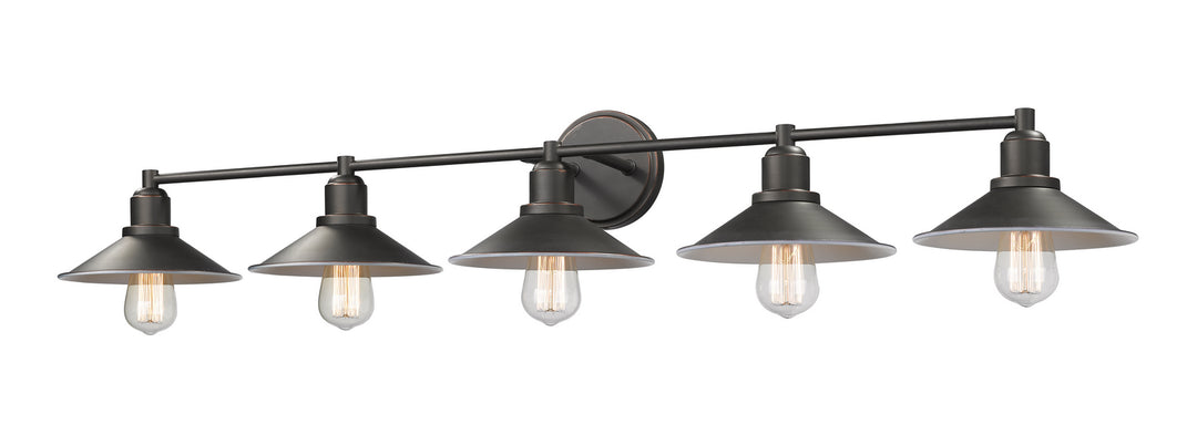 Z-Lite Casa 613-5V-OB Bath Vanity Light 46 in. wide - Olde Bronze