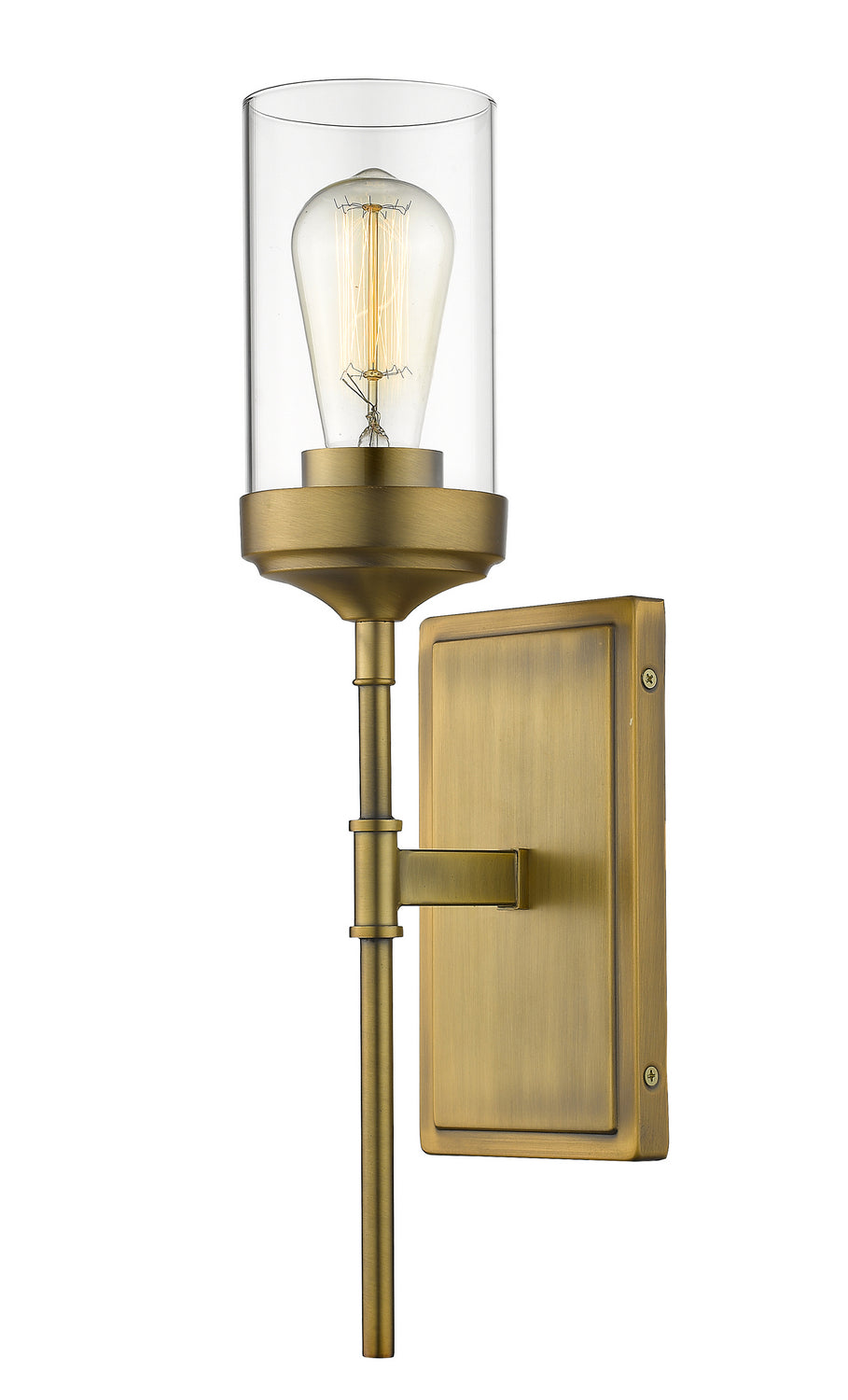 Z-Lite Calliope 617-1S-FB Wall Sconce Light - Foundry Brass