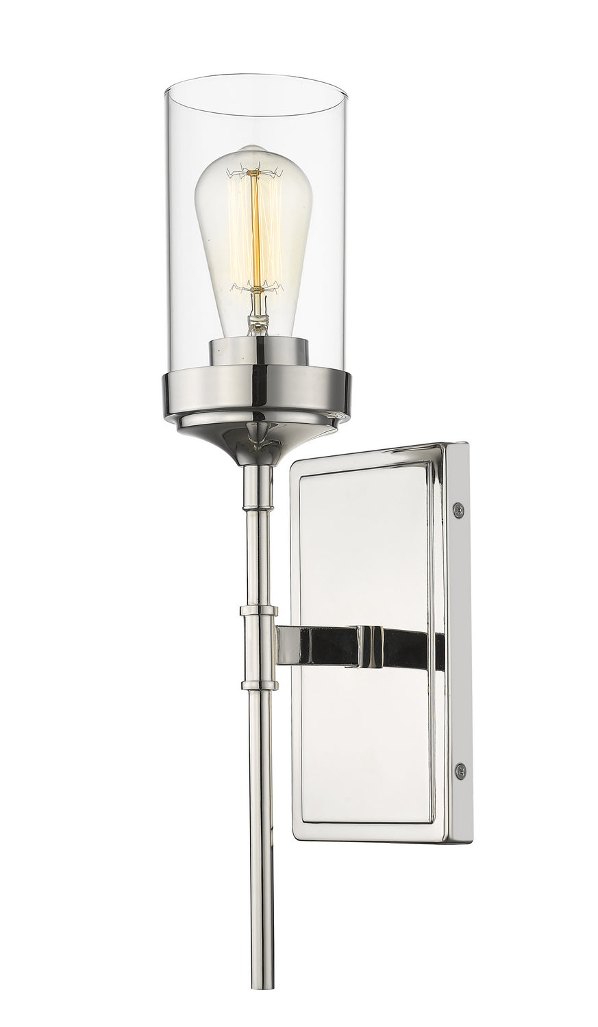 Z-Lite Calliope 617-1S-PN Wall Sconce Light - Polished Nickel
