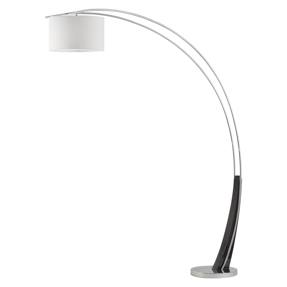 Nova Lighting 2110604  One Light Arc Lamp Lamp Chrome