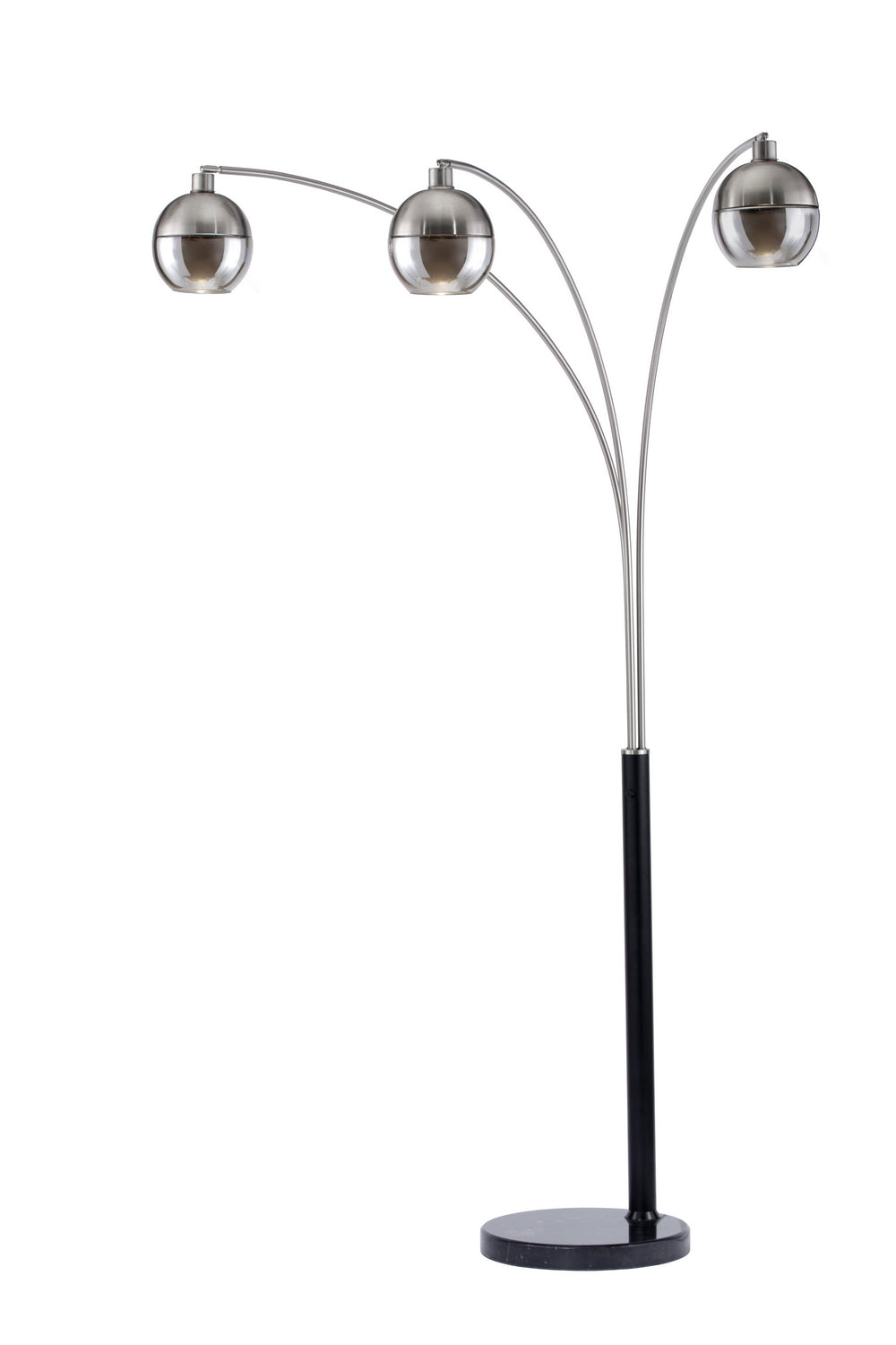Nova Lighting 2311062  One Light Arc Lamp Lamp Black