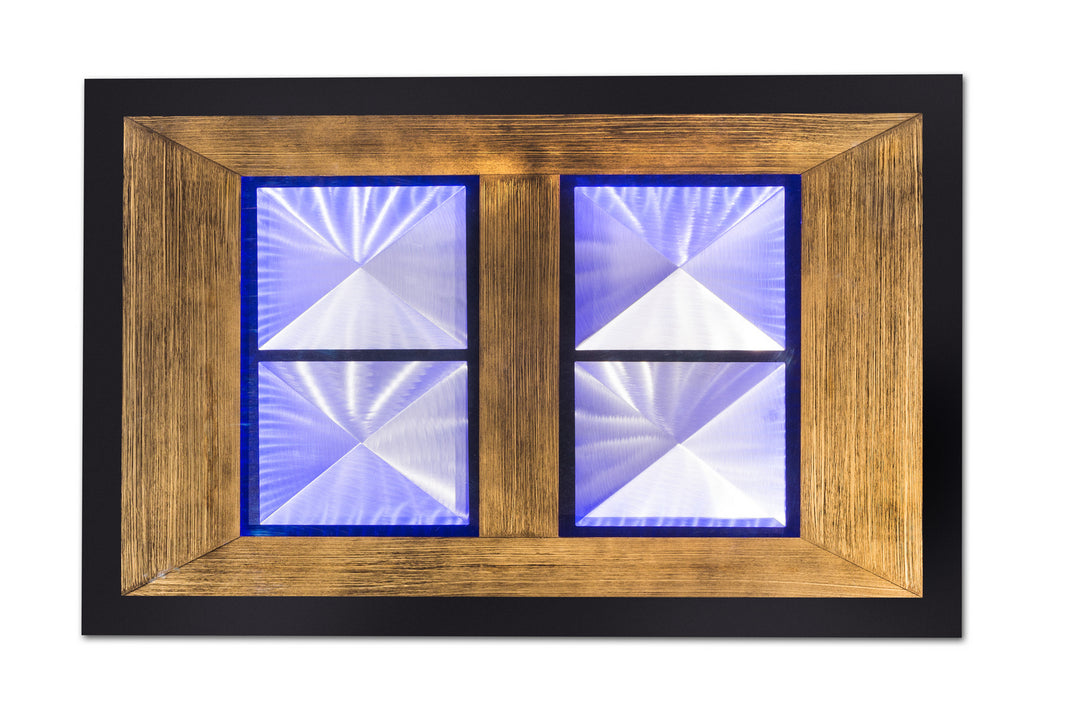 Nova Lighting 4111259G  Led Mirror Mirror Bronze / Dark