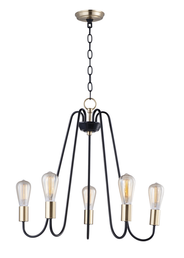 Maxim Haven 11735OIAB Pendant Light - Oil Rubbed Bronze / Antique Brass