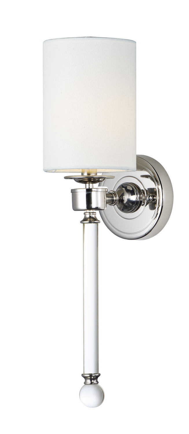 Maxim Lucent 16109WTCLPN Wall Sconce Light - Polished Nickel