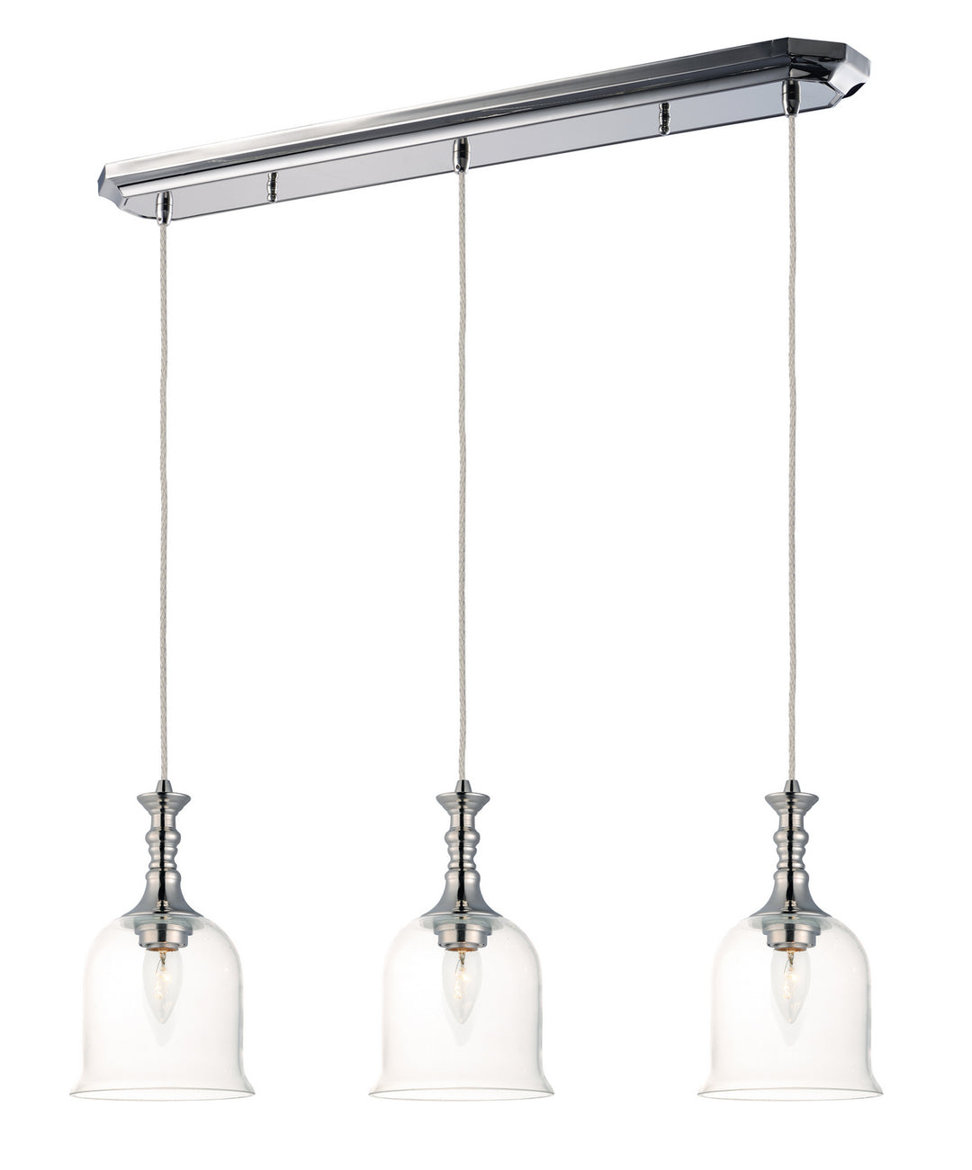 Maxim Centennial 20473CLPN Pendant Light - Polished Nickel