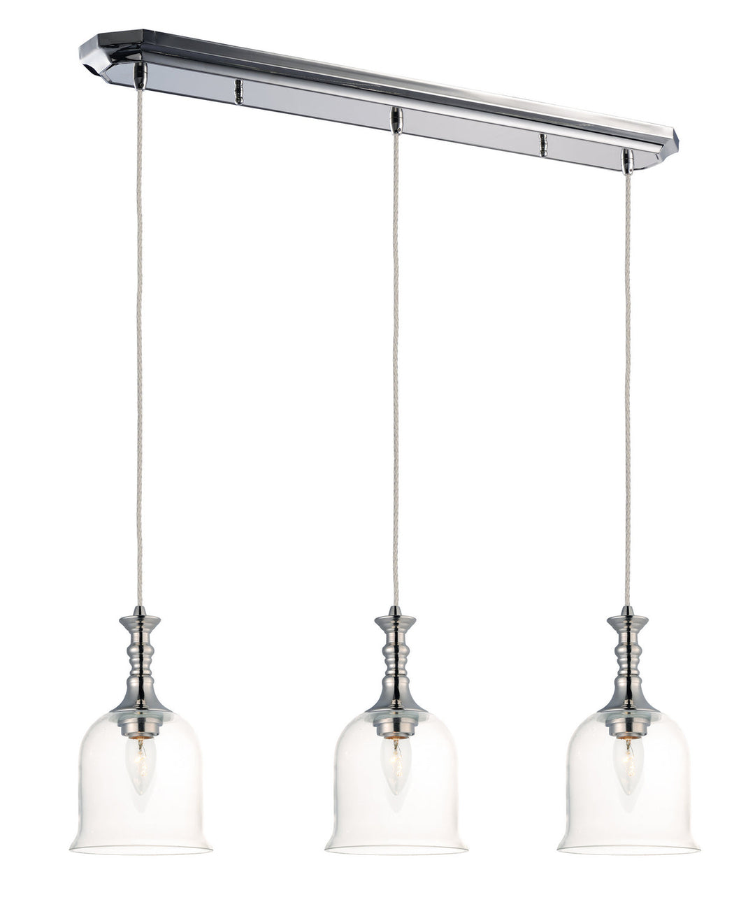 Maxim Centennial 20473CLPN Pendant Light - Polished Nickel