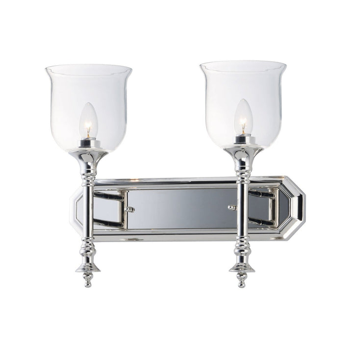 Maxim Centennial 20474CLPN Bath Vanity Light 18 in. wide - Polished Nickel