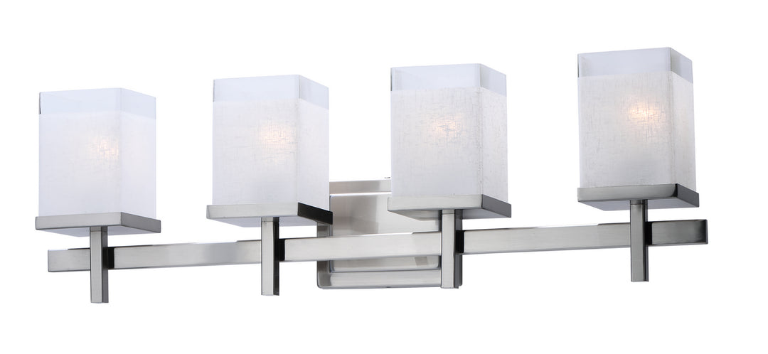 Maxim Tetra 2154LNSN Bath Vanity Light 30 in. wide - Satin Nickel