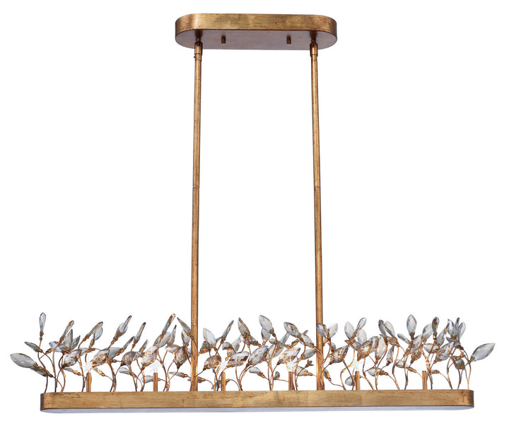 Maxim Crystal Garden 30447CGGL Pendant Light - Gold Leaf